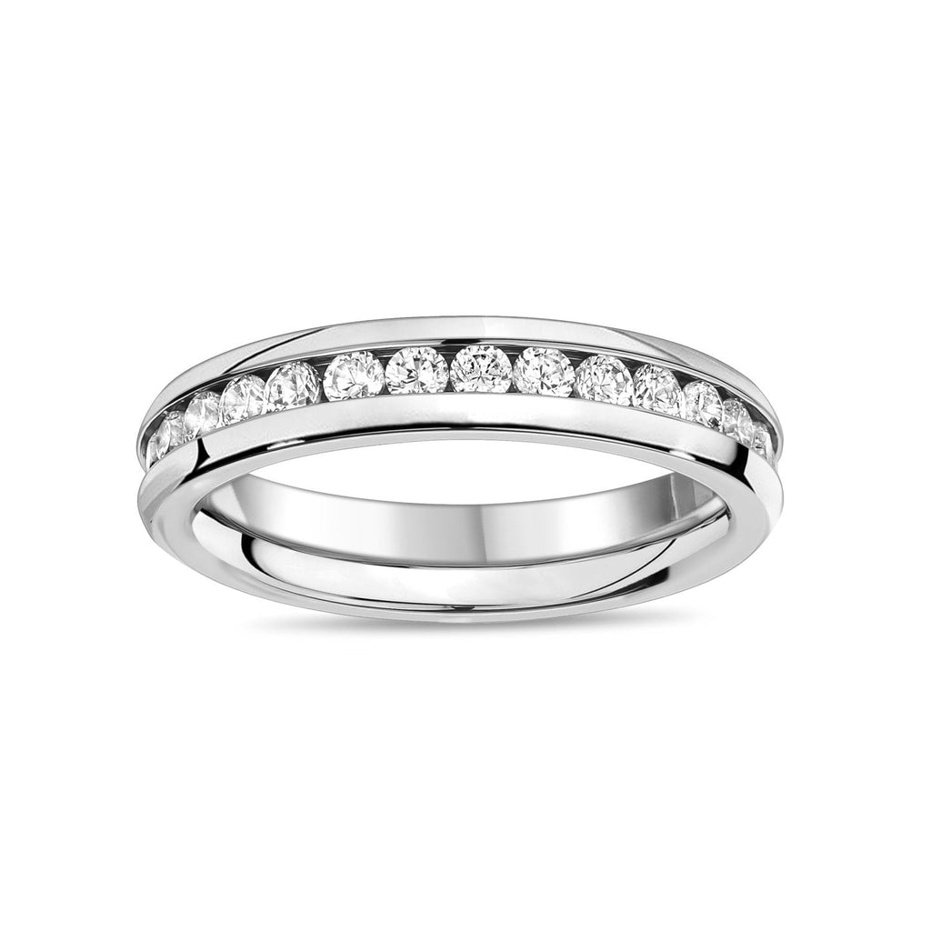 Channel Setting Eternity Ring