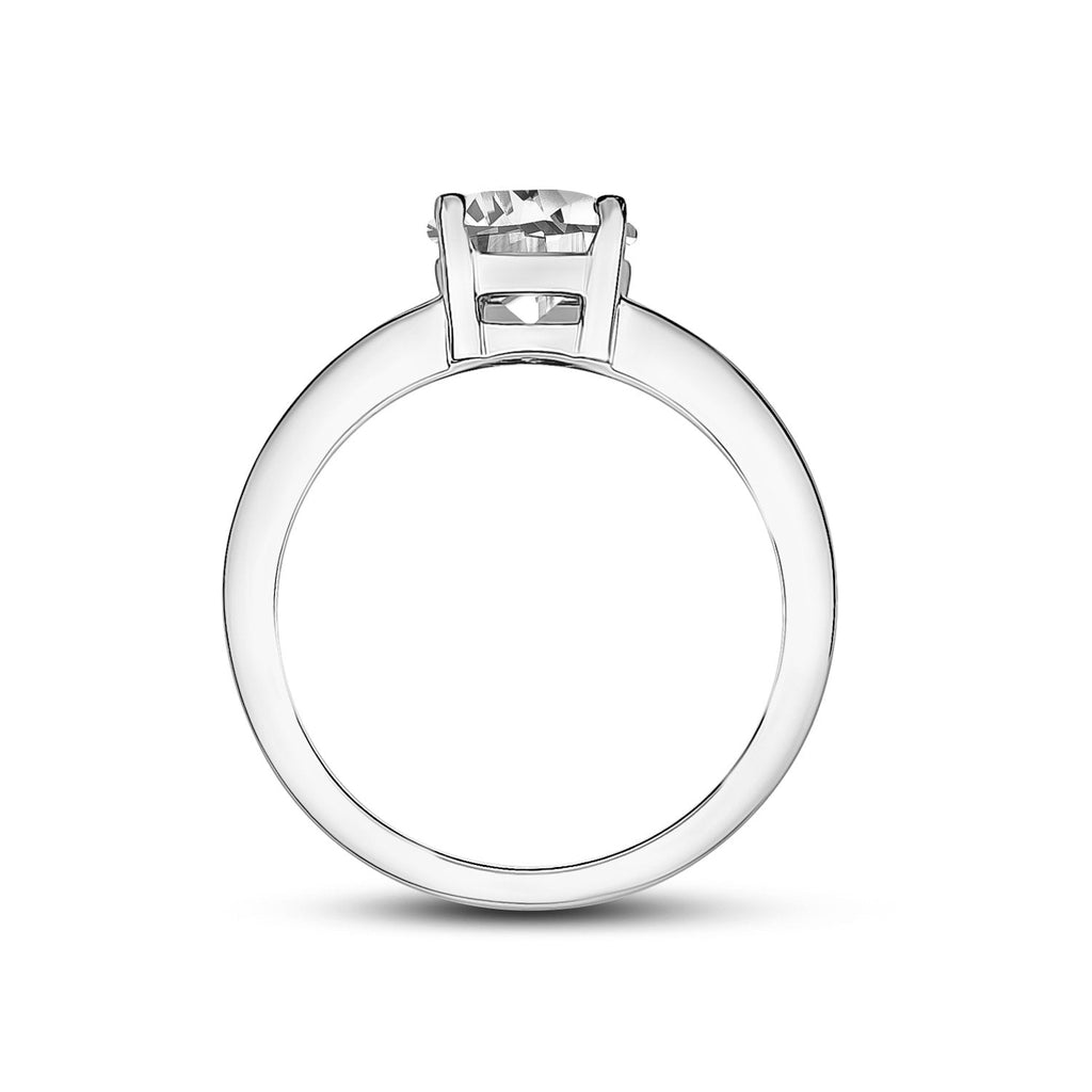 Round Solitaire Engagement Ring