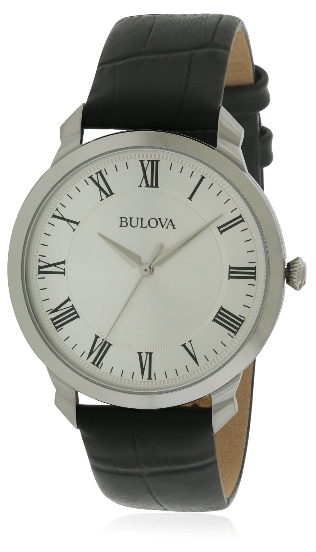 Bulova Leather Mens Watch