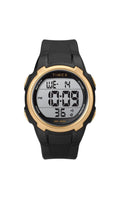Timex Sport T100 Black/Gold Unisex Digital Watch