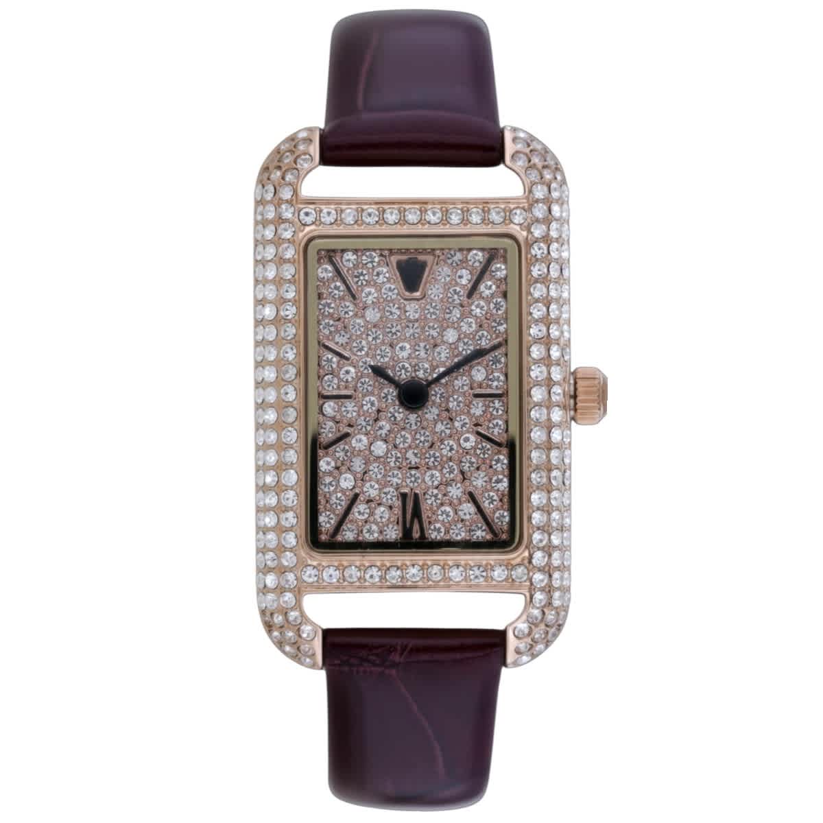 Christian Van Sant Women's Opaline Rose Gold Dial Watch