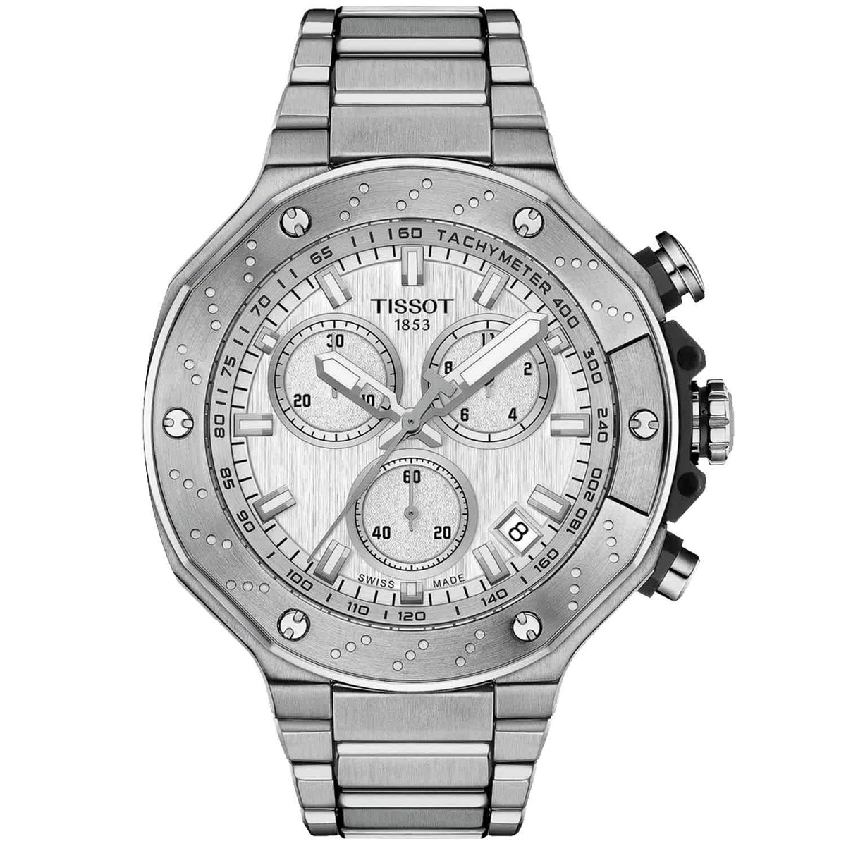 Tissot Men's T-Race Chronograph Silver Dial Watch