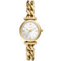 Fossil Women's Carlie Silver Dial Watch