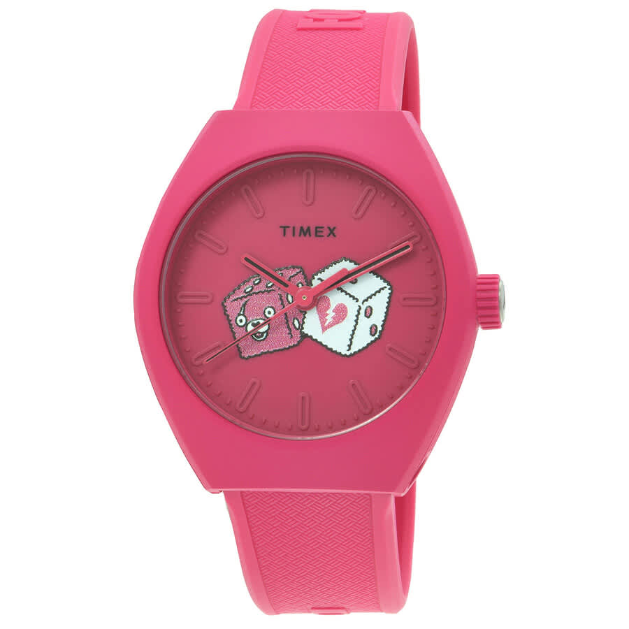 Timex Urban Pop x Fortnite Quartz Pink Dial Unisex Watch
