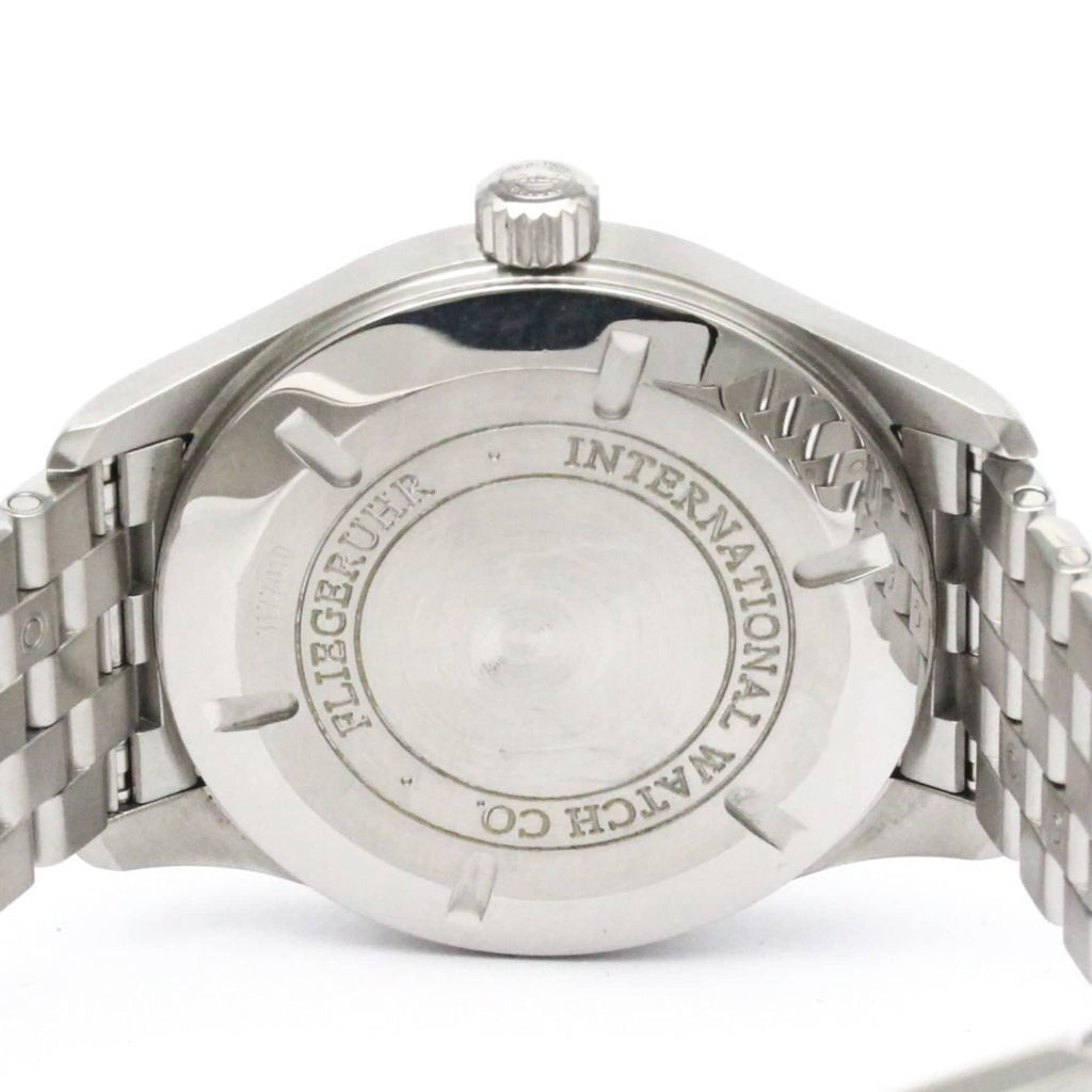 Iwc Pilot Watch Stainless Steel Wristwatch (Pre-Owned)