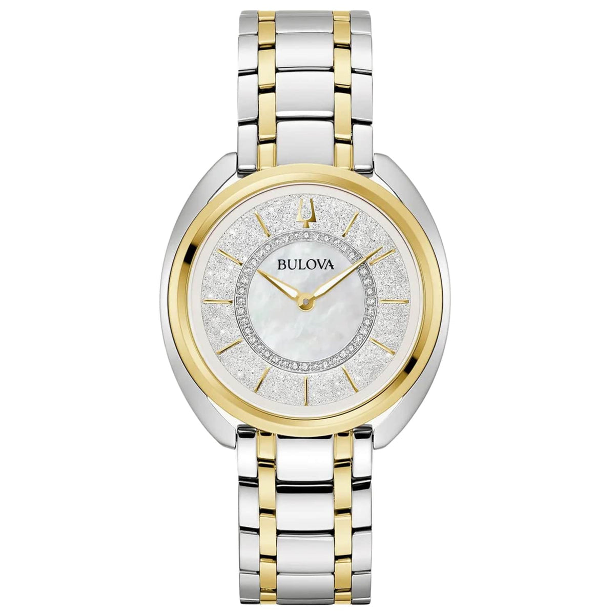 Bulova Women's Duality Mother Of Pearl Dial Watch
